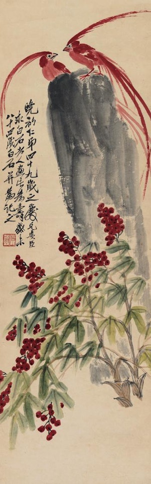 Birds And Flowers by Qi Baishi
