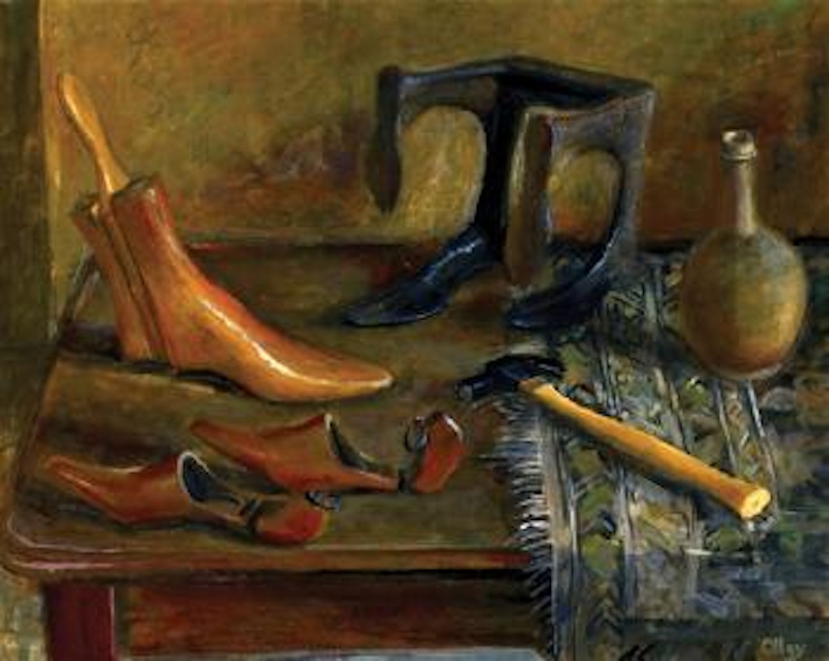 Shoe trees and last by Margaret Hannah Olley