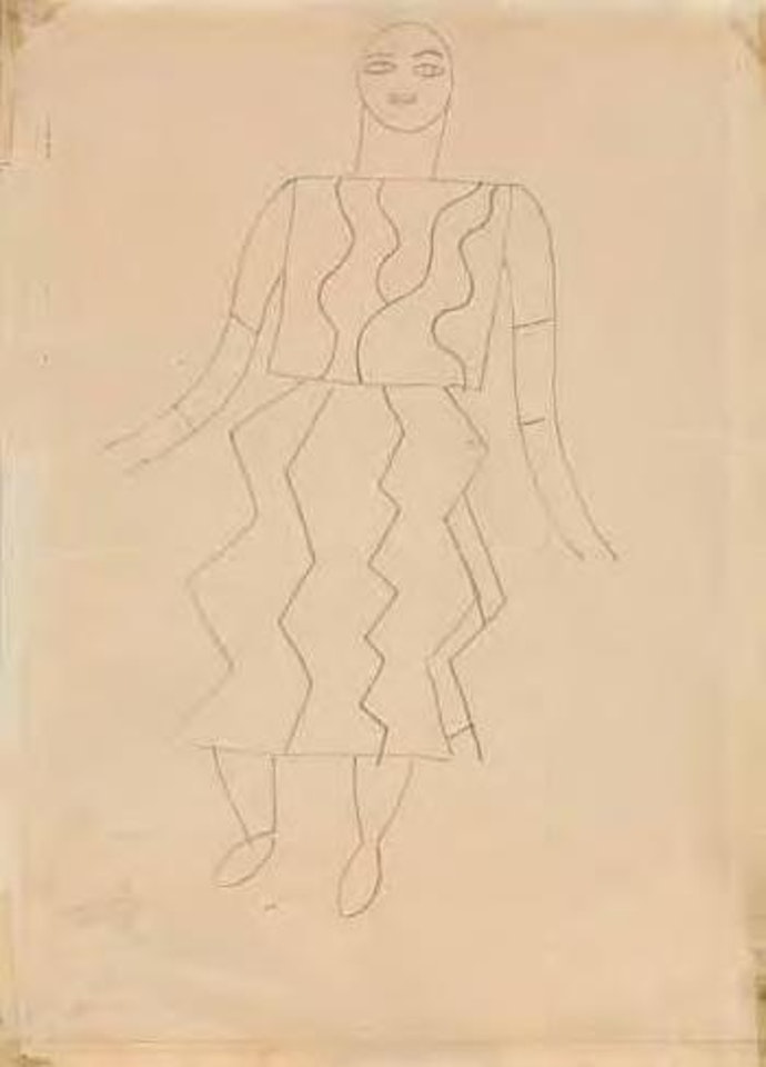 Maquette pour le ballet suédois by Fernand Leger
