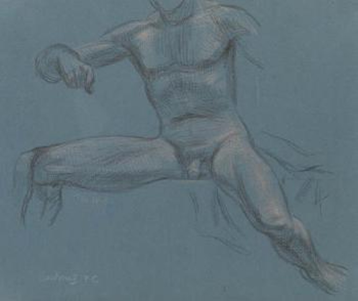 Study for David and Goliath by Paul Cadmus