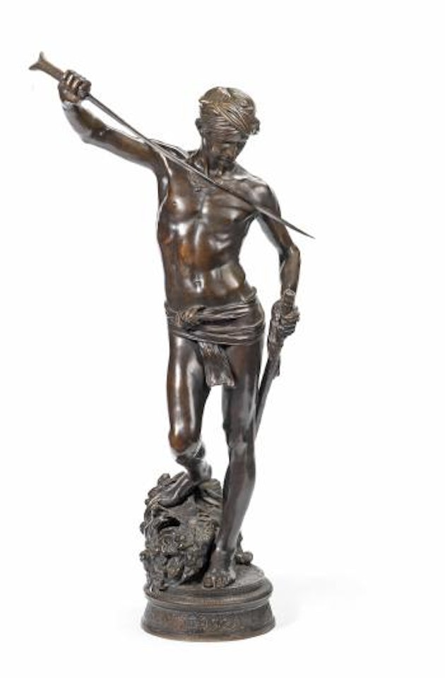 David Vainqueur by Marius Jean Antonin Mercie