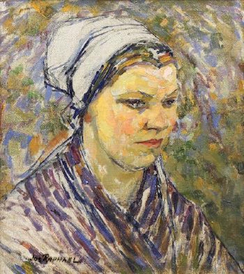 Portrait of Johanna (the artist's wife) by Joseph Raphael