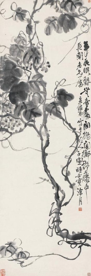 Grape by Wu Changshuo