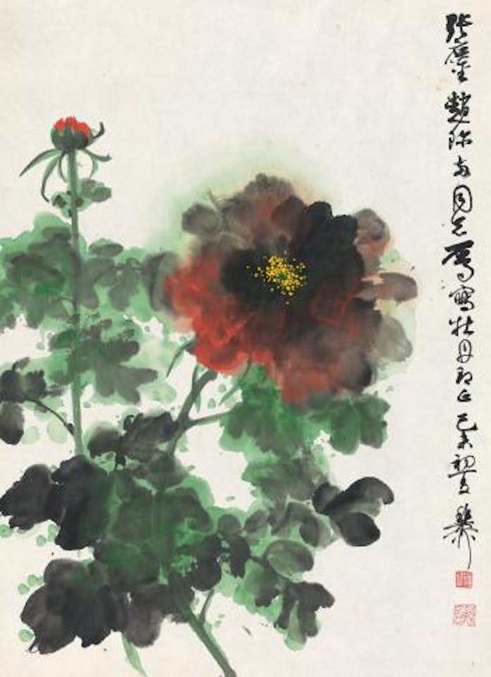 Peony by Xie Zhiliu