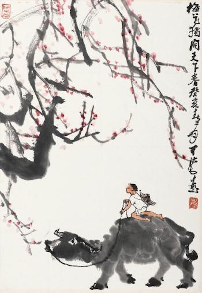 Plum Blossom by Li Keran