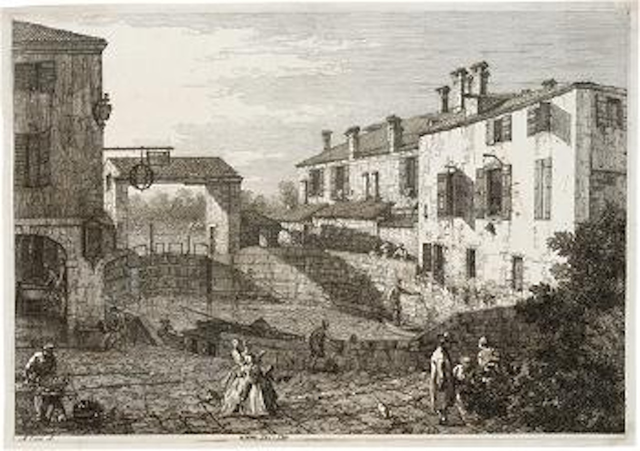 Le Porte del Dolo by Canaletto