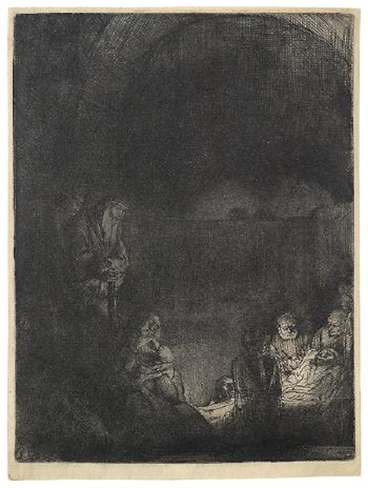 Die Grablegung by Attributed to Rembrandt Harmensz van Rijn