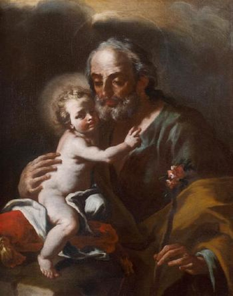 Saint Joseph et l'Enfant Jésus by Francesco Solimena