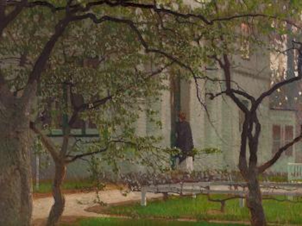 Villa in Vienna by Carl Moll