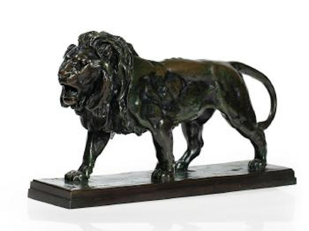 Lion qui marche by Antoine-Louis Barye