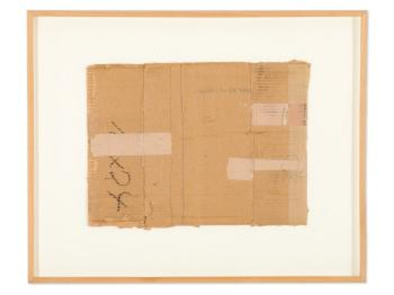 Halbiertes DDR Kreuz by Joseph Beuys