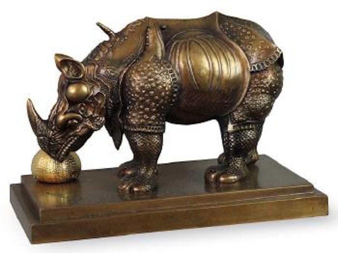 Rhinocéros habillé en dentelles by Salvador Dali