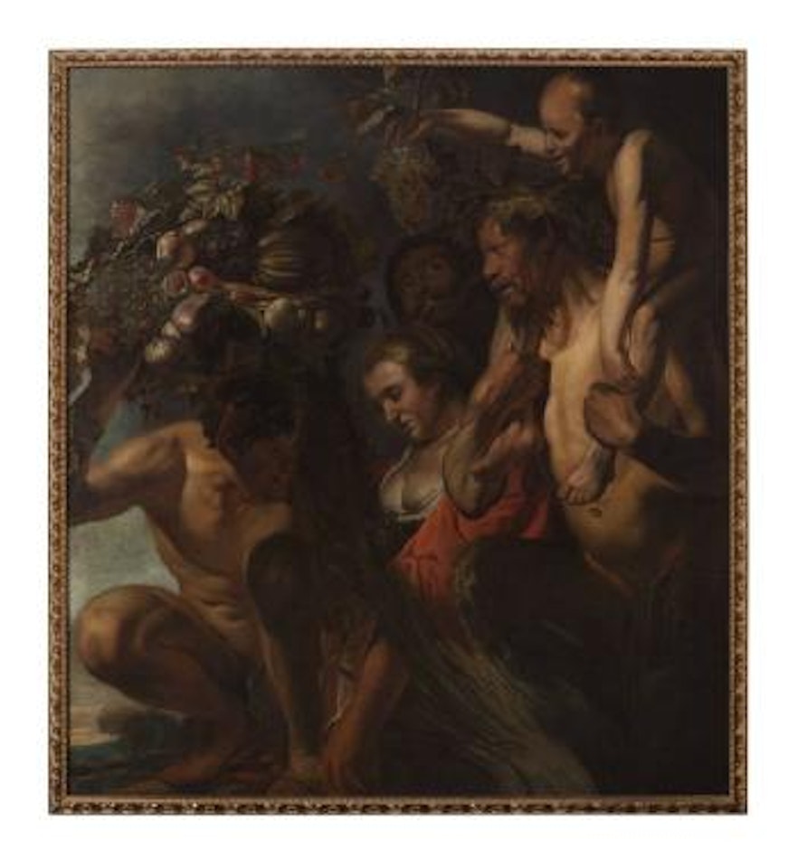 Allégorie de la Fertilité (Hommage à Pomone) by Jacob Jordaens by Russian School