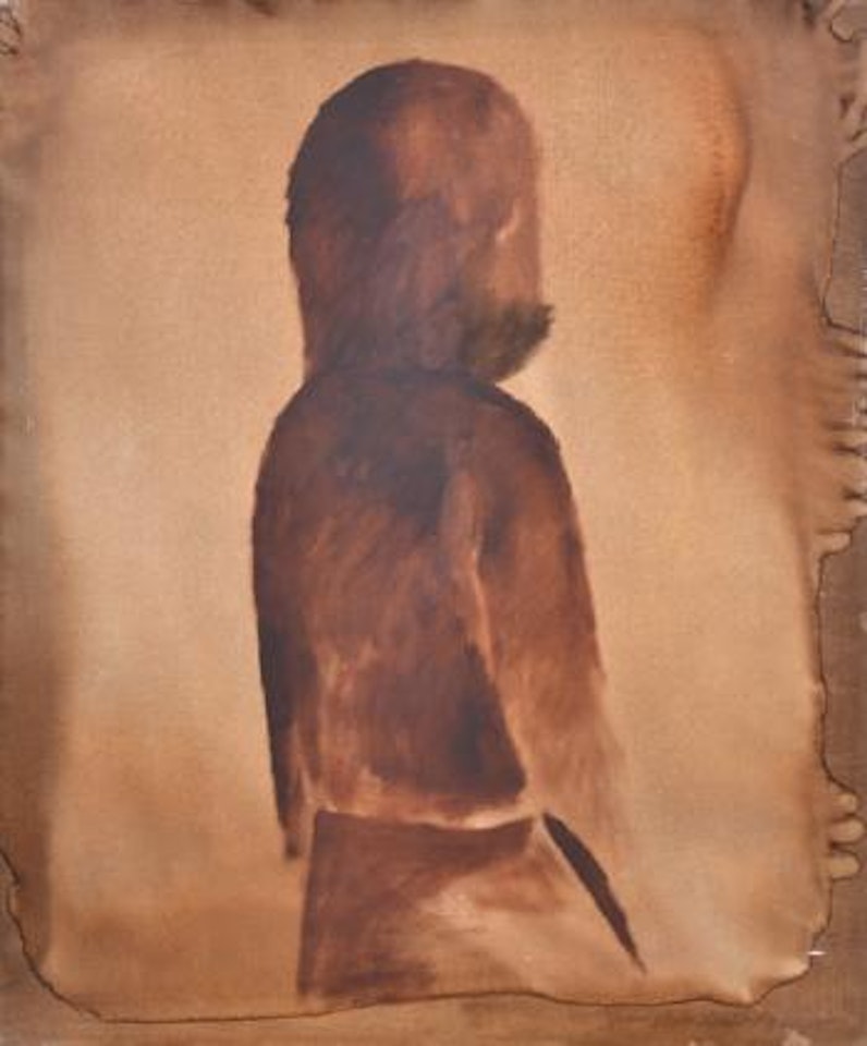 Silhouette of a young girl by Charles Blackman