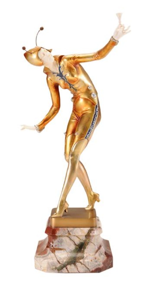 Champagne Dancer (Moth Girl) by Ferdinand Preiss