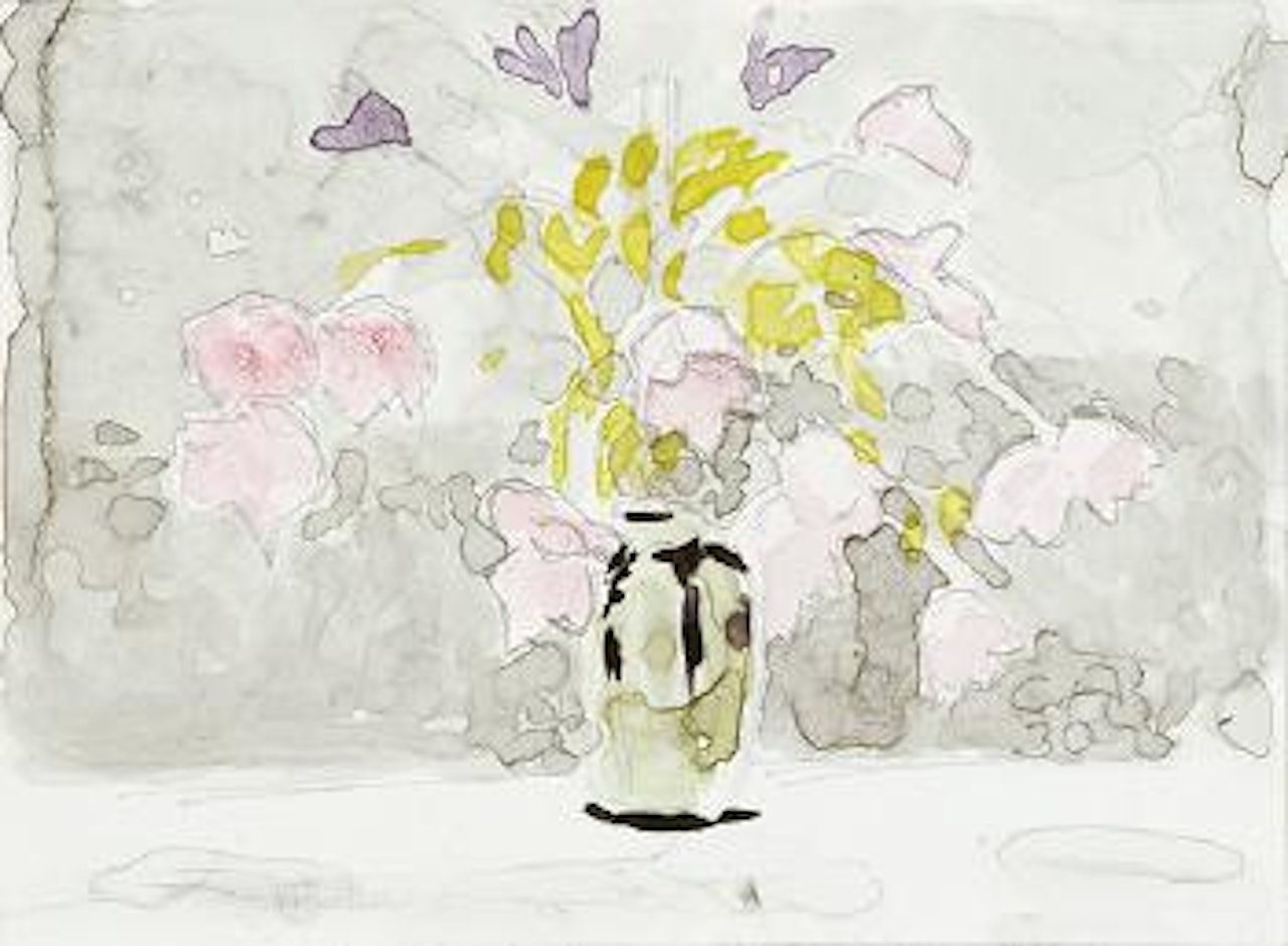 Blumen in Vase by Cuno Amiet