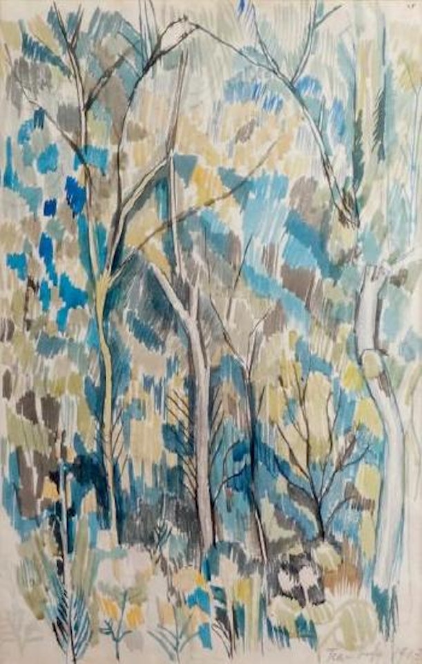 Le sous-bois by Jean Dufy