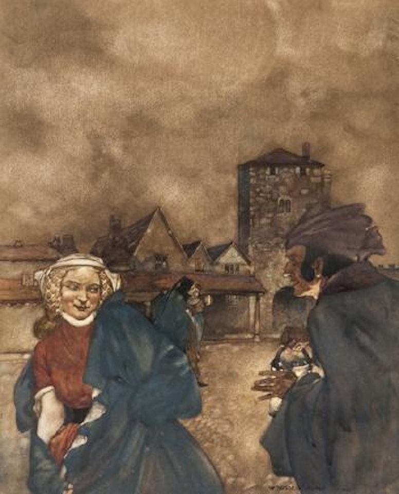 The Prologue of the Wyves of Bath by William Russell Flint
