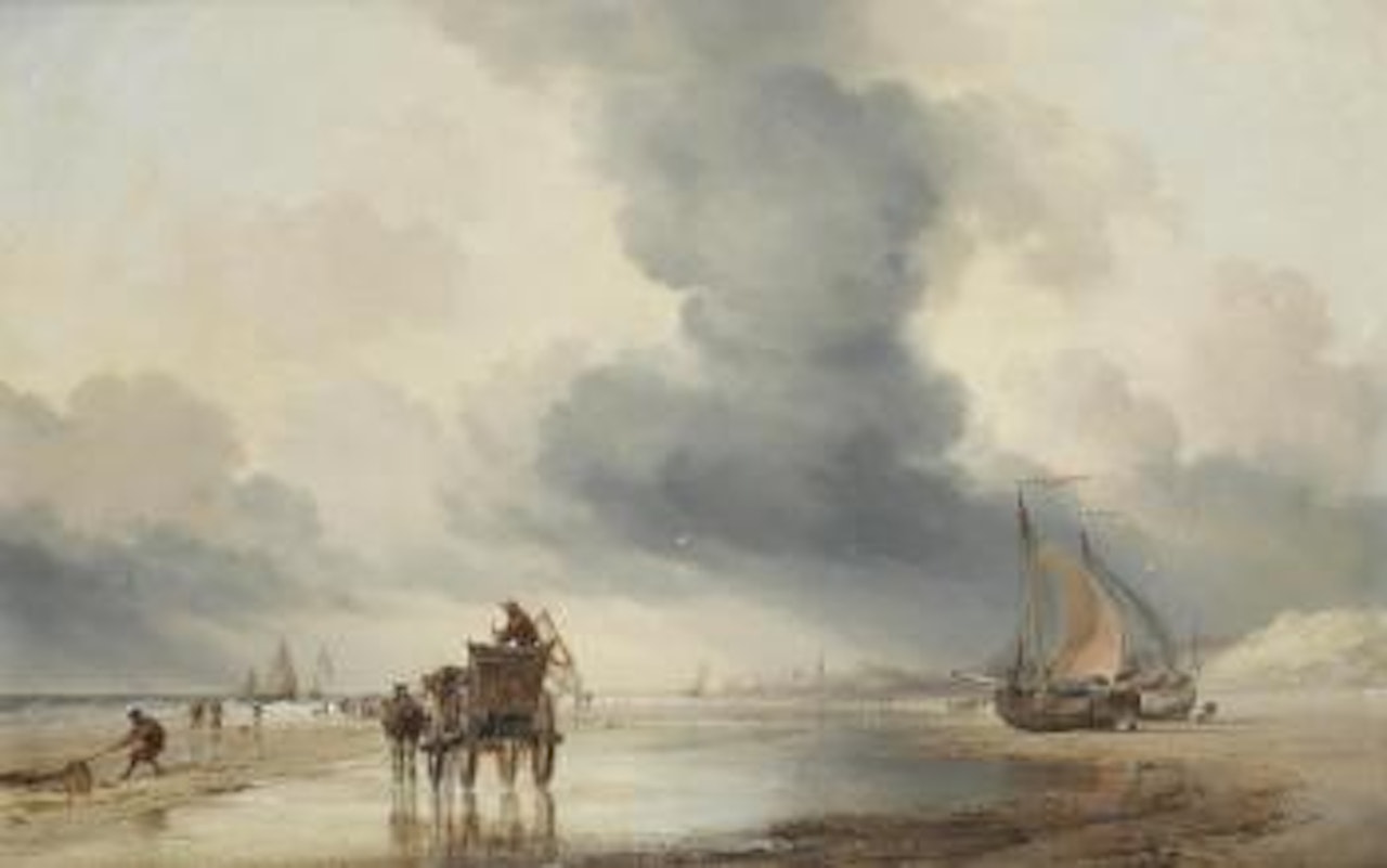 Scheveningen by Edward William Cooke