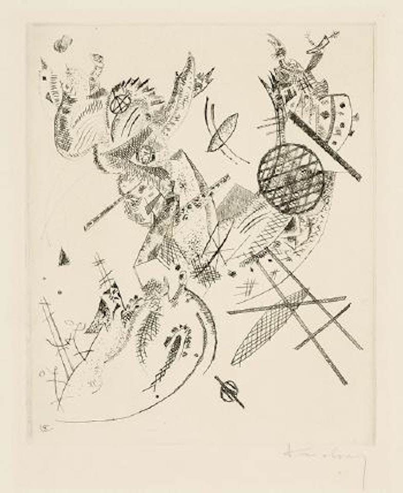 Kleine Welten XII by Wassily Kandinsky
