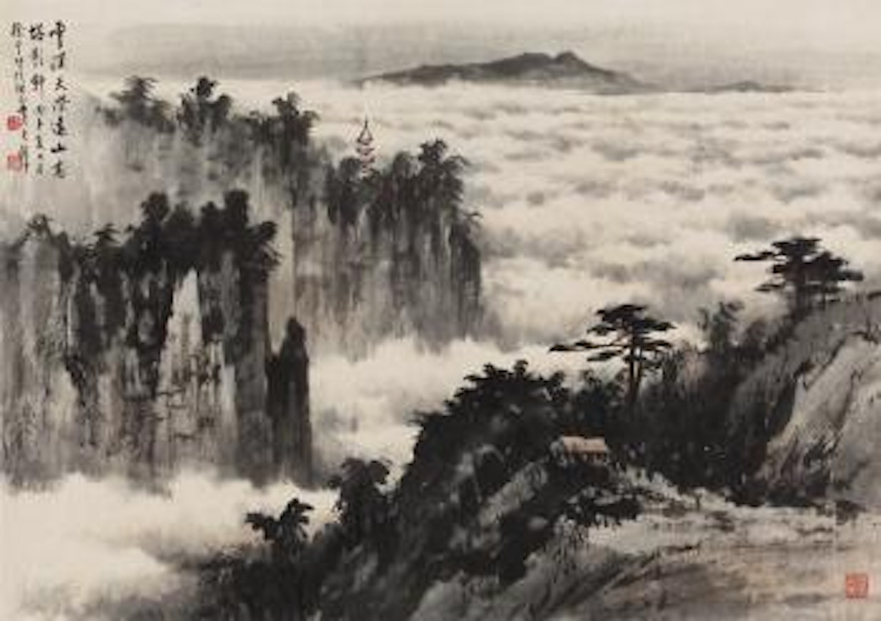 Landscape by Huang Junbi