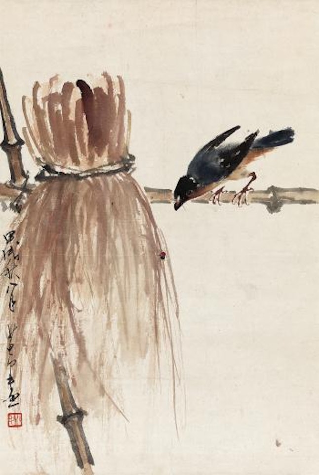 A Bird and a Insect by Zhao Shao'ang