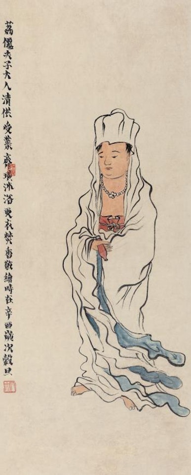 Bodhisattva by Qi Baishi