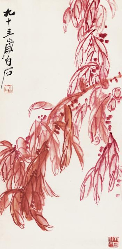Red Leaves by Qi Baishi