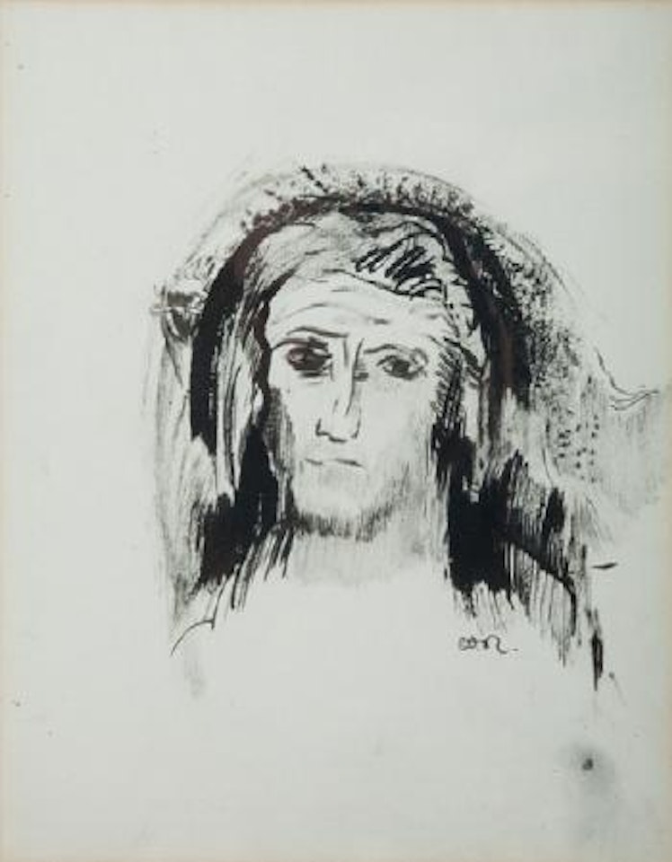 Portrait de saint Antoine by Odilon Redon