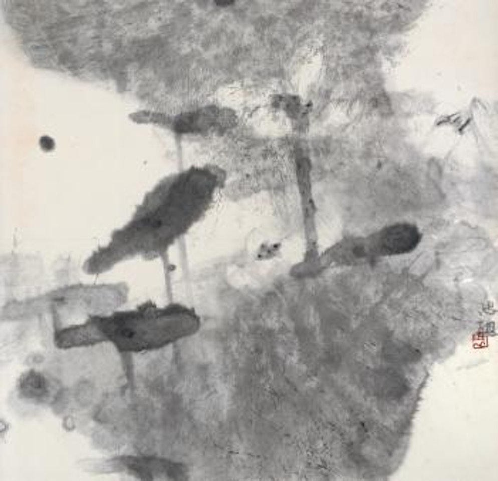 Ink Lotus by Zhou Sicong