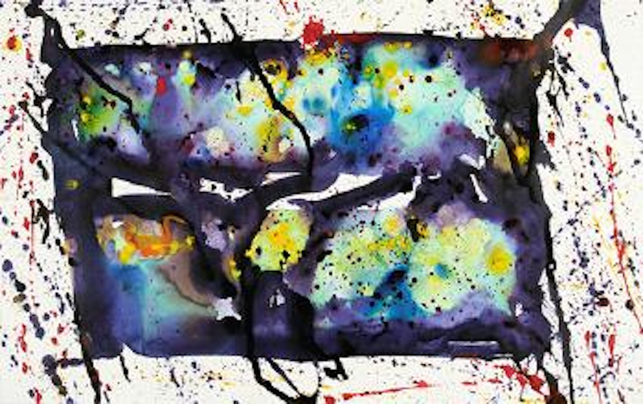 Suspended by Sam Francis