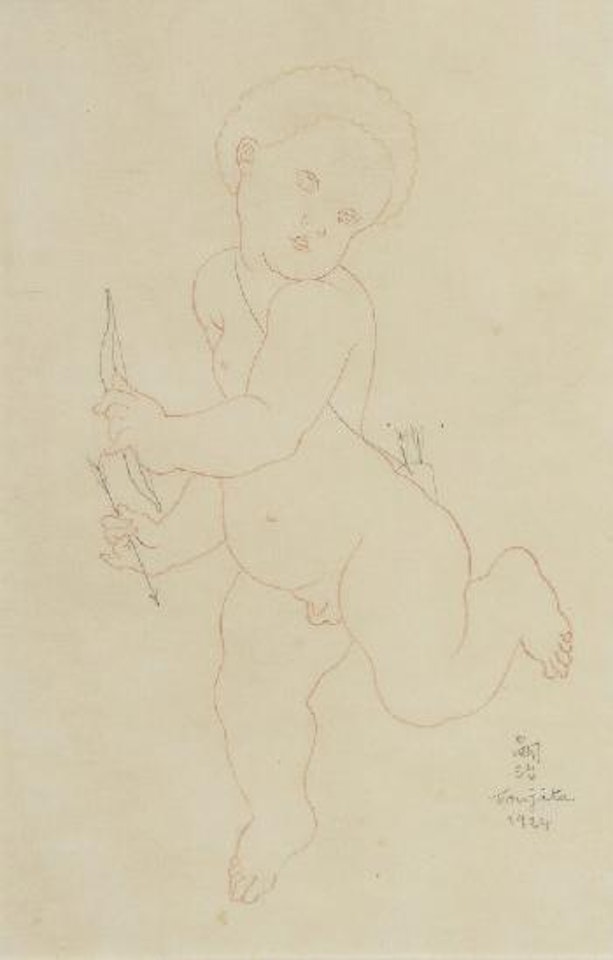 Putto by Leonard Tsuguharu Foujita