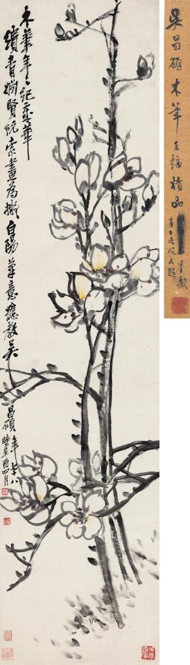 Magnolia by Wu Changshuo