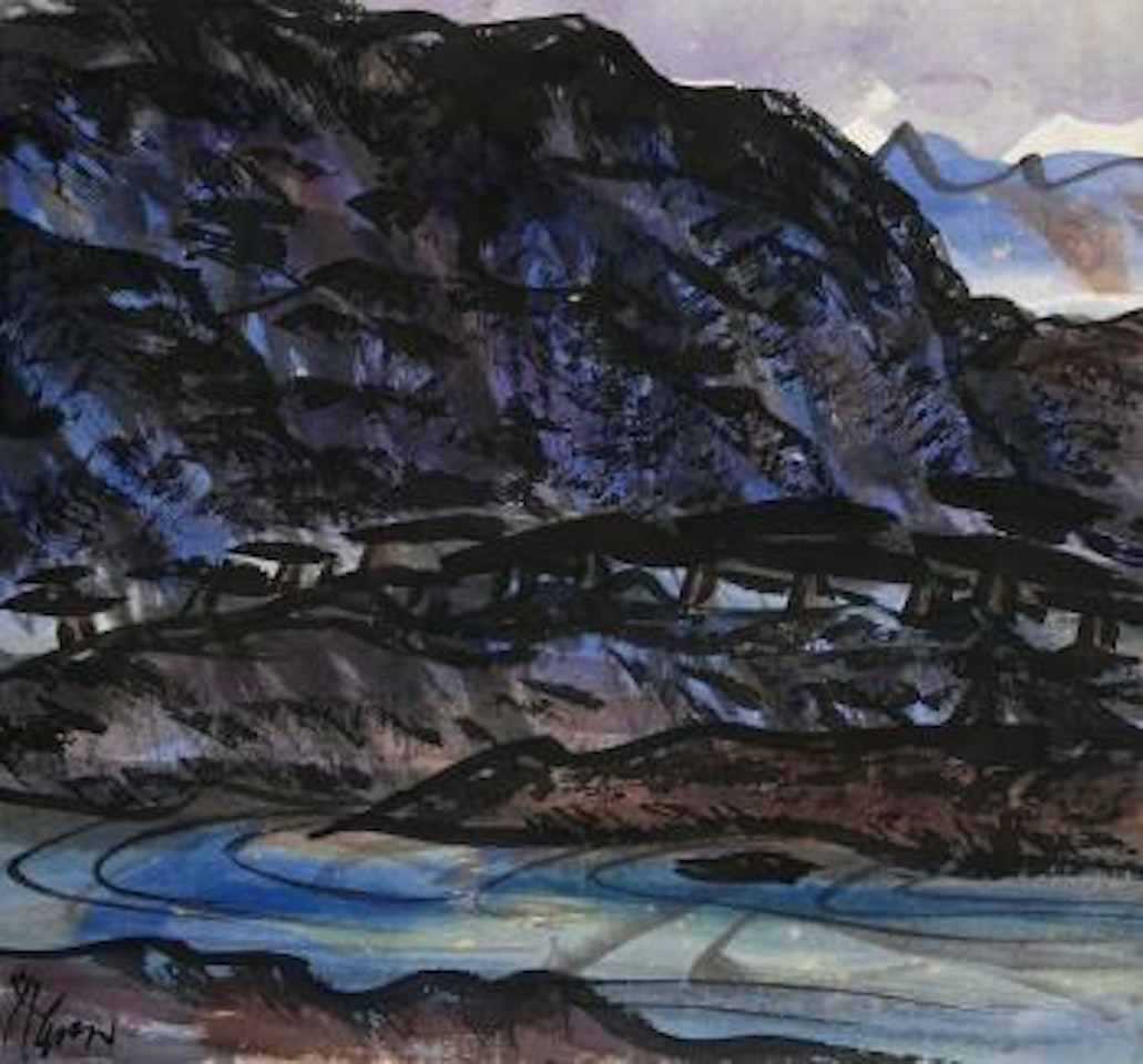 Landscape by Lin Fengmian
