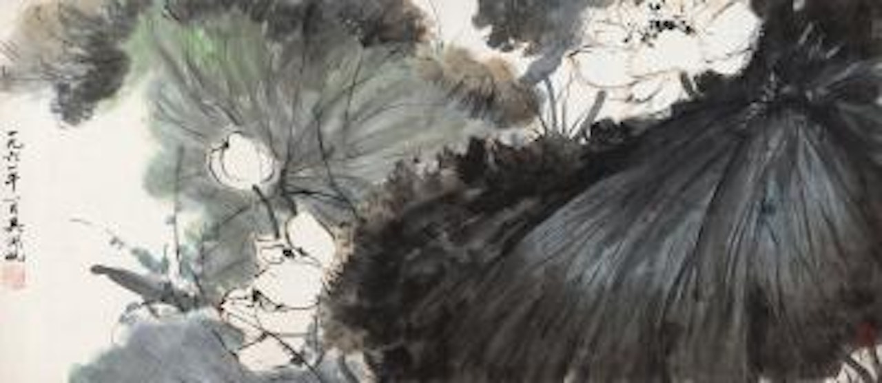 Lotus by Wu Hufan