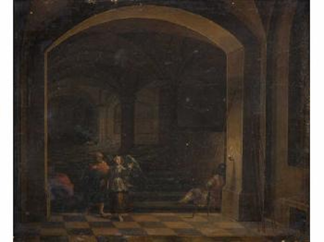 La libération de saint Pierre by Hendrik van Steenwyck the Younger