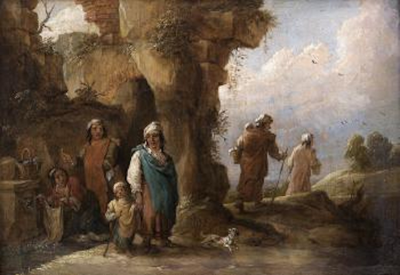 La diseuse de bonne aventure by David Teniers II