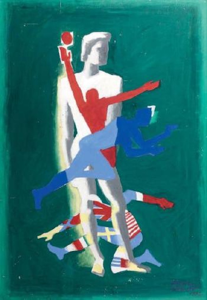 Allégorie du sport by Paul Colin