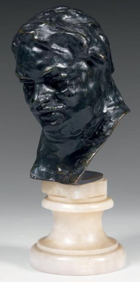 Balzac, buste de l’étude de nu C by Auguste Rodin
