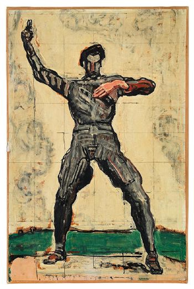 Redner - Studie zur 'Einmütigkeit' by Ferdinand Hodler