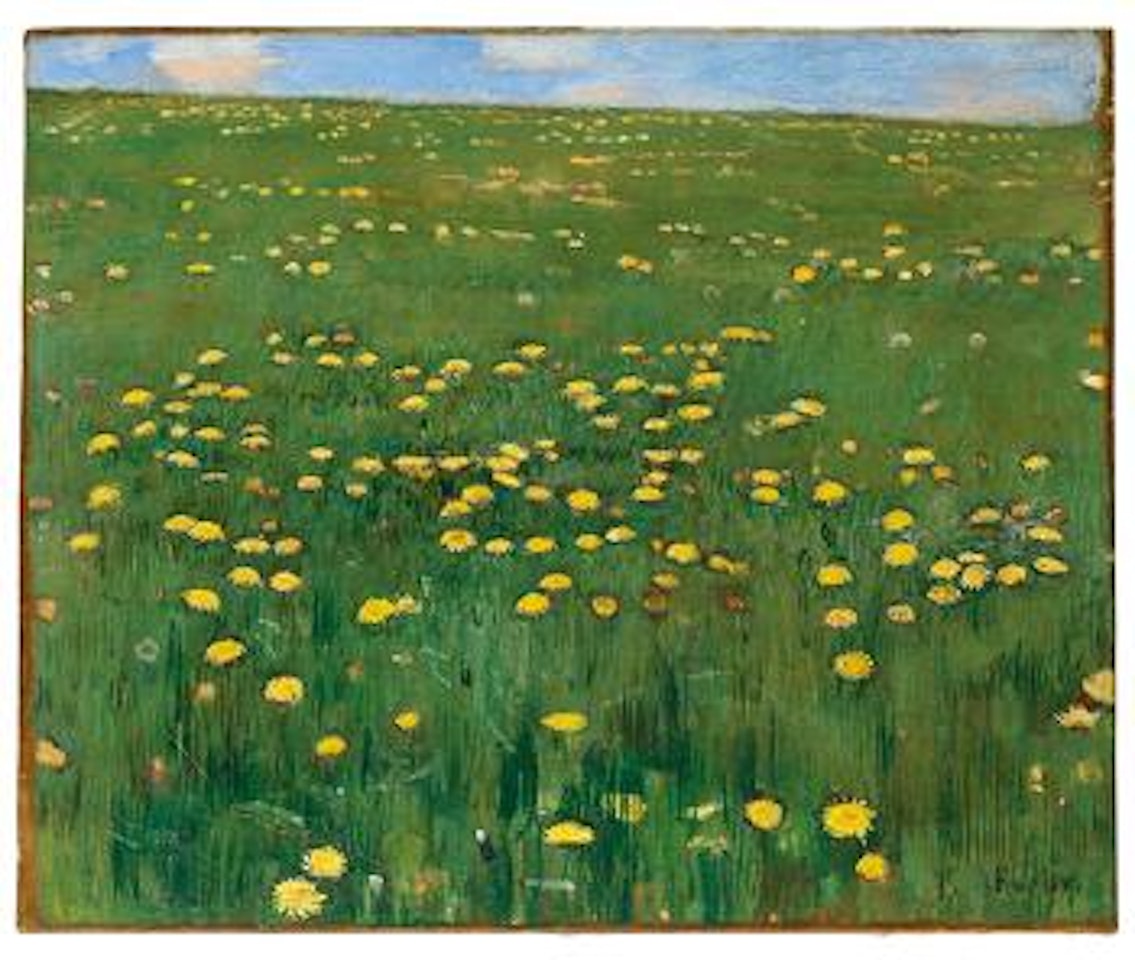 Die Blumenwiese by Ferdinand Hodler