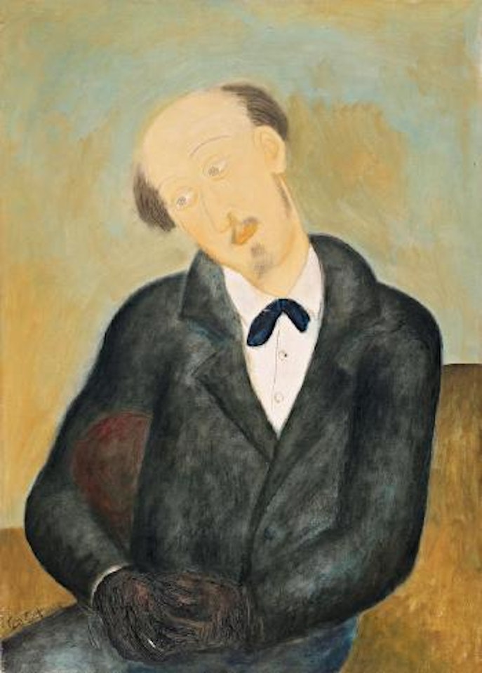 Portrait of a lost intellectual by Qiu Yacai