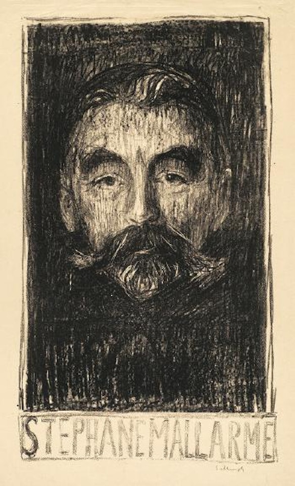 Stéphane Mallarmé by Edvard Munch