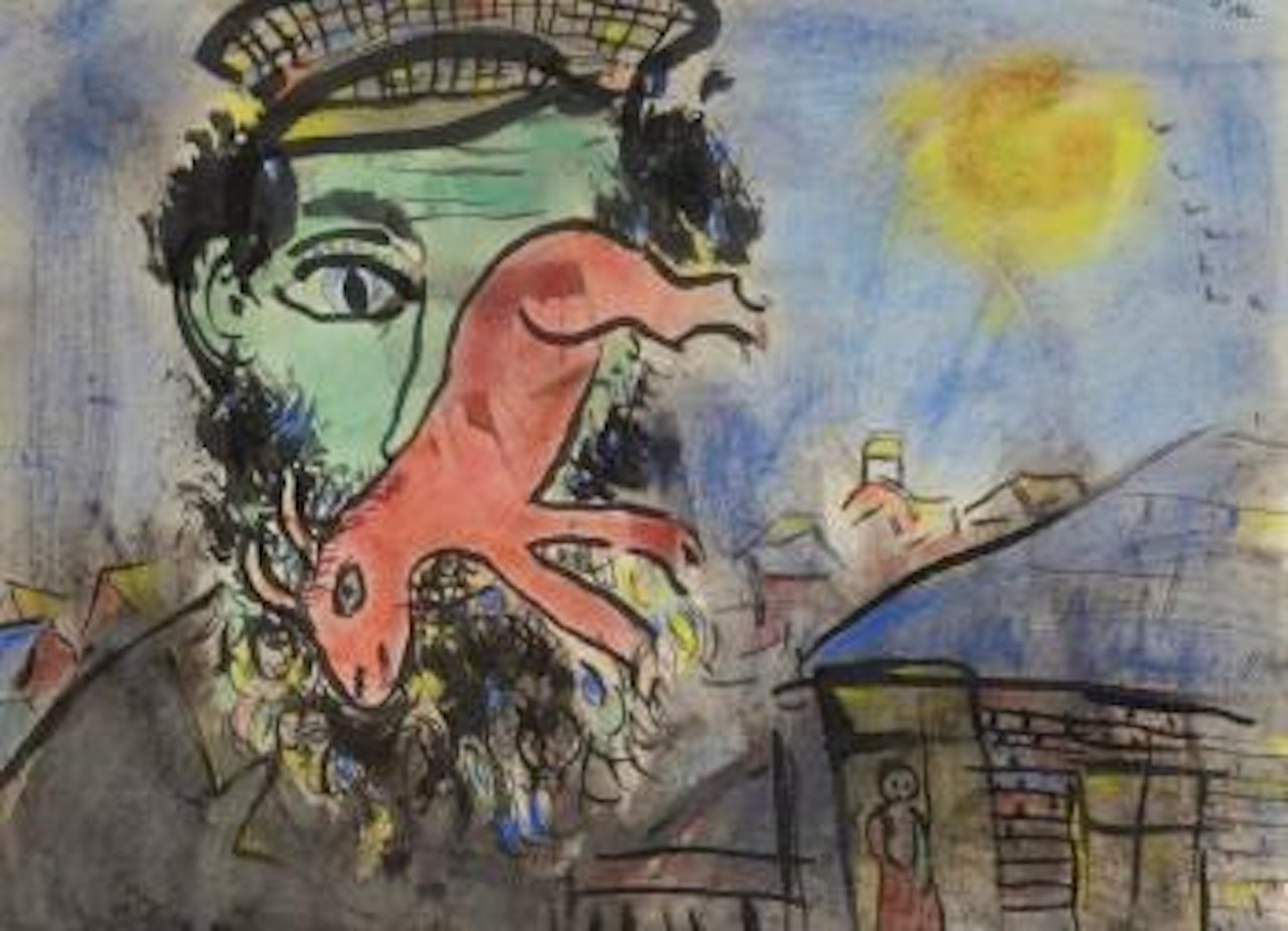 Mémoire de village by Marc Chagall