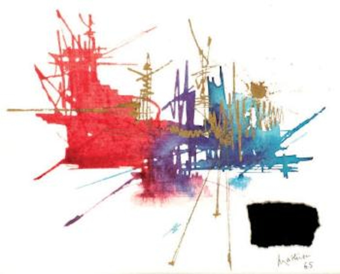 Sans titre by Georges Mathieu