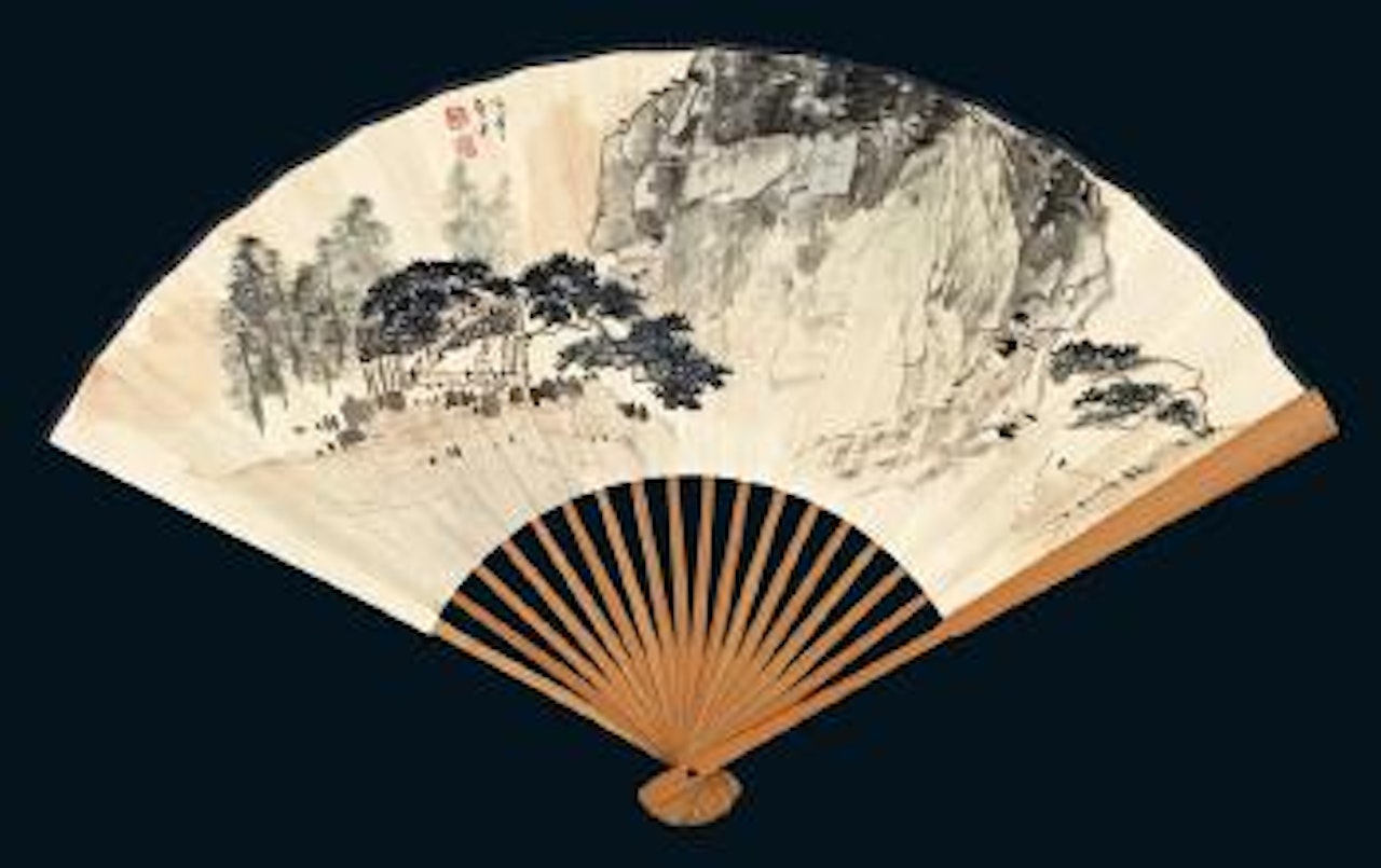 Painting and calligraphy by Jiang Zhaoshen
