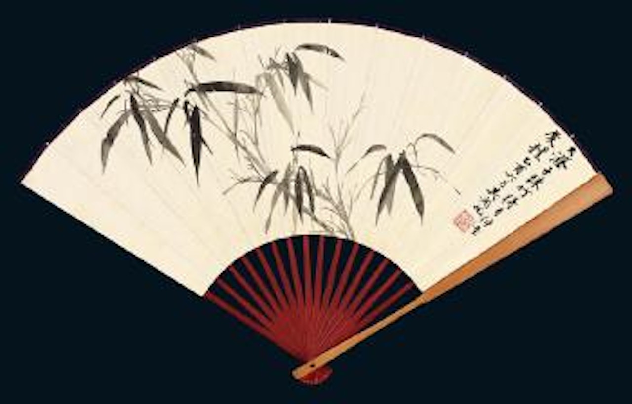 Ink bamboo by Wu Hufan