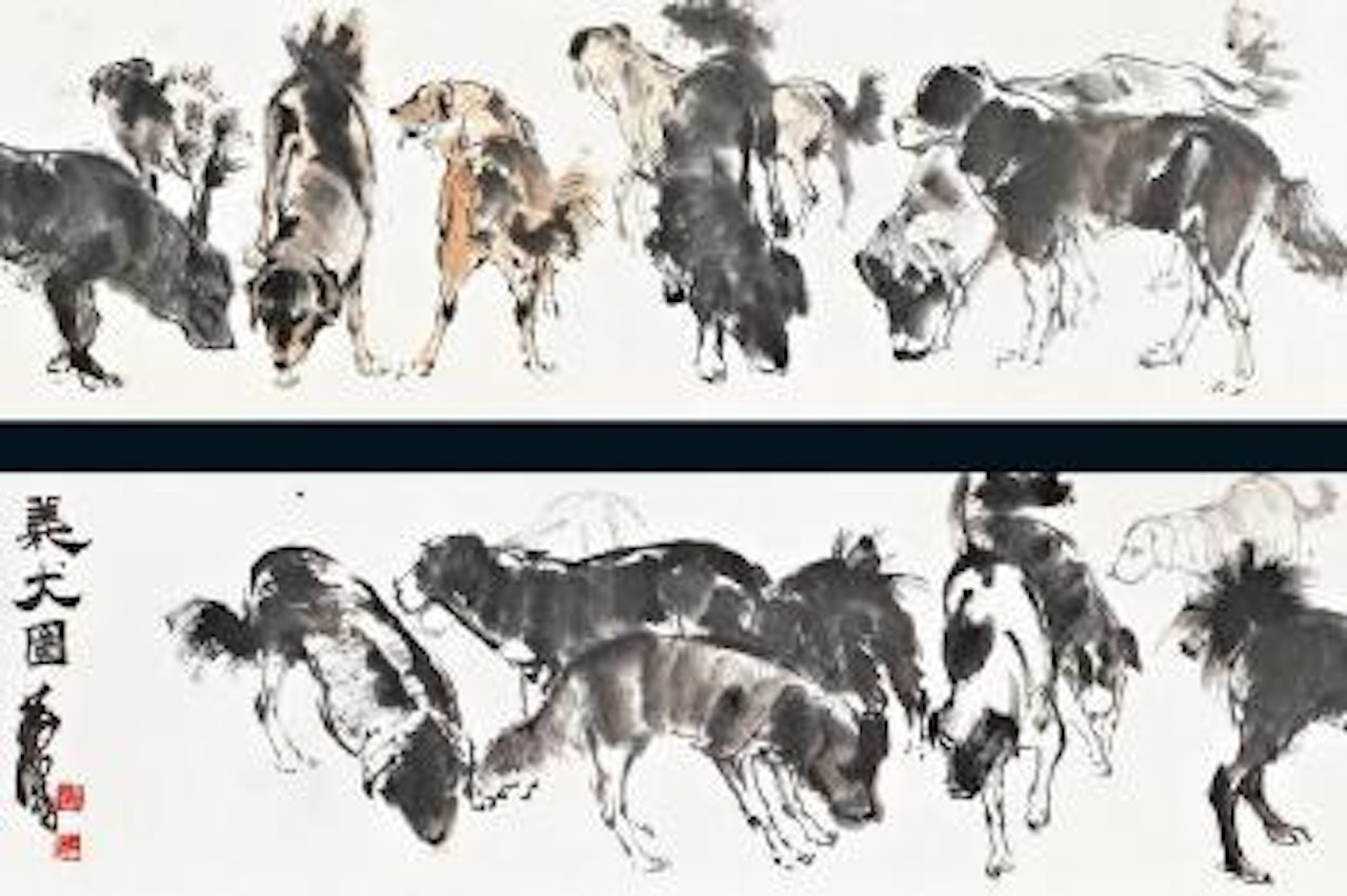 Dogs by Huang Zhou