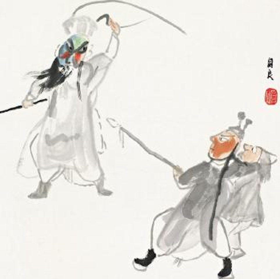 Drama characters by Guan Liang