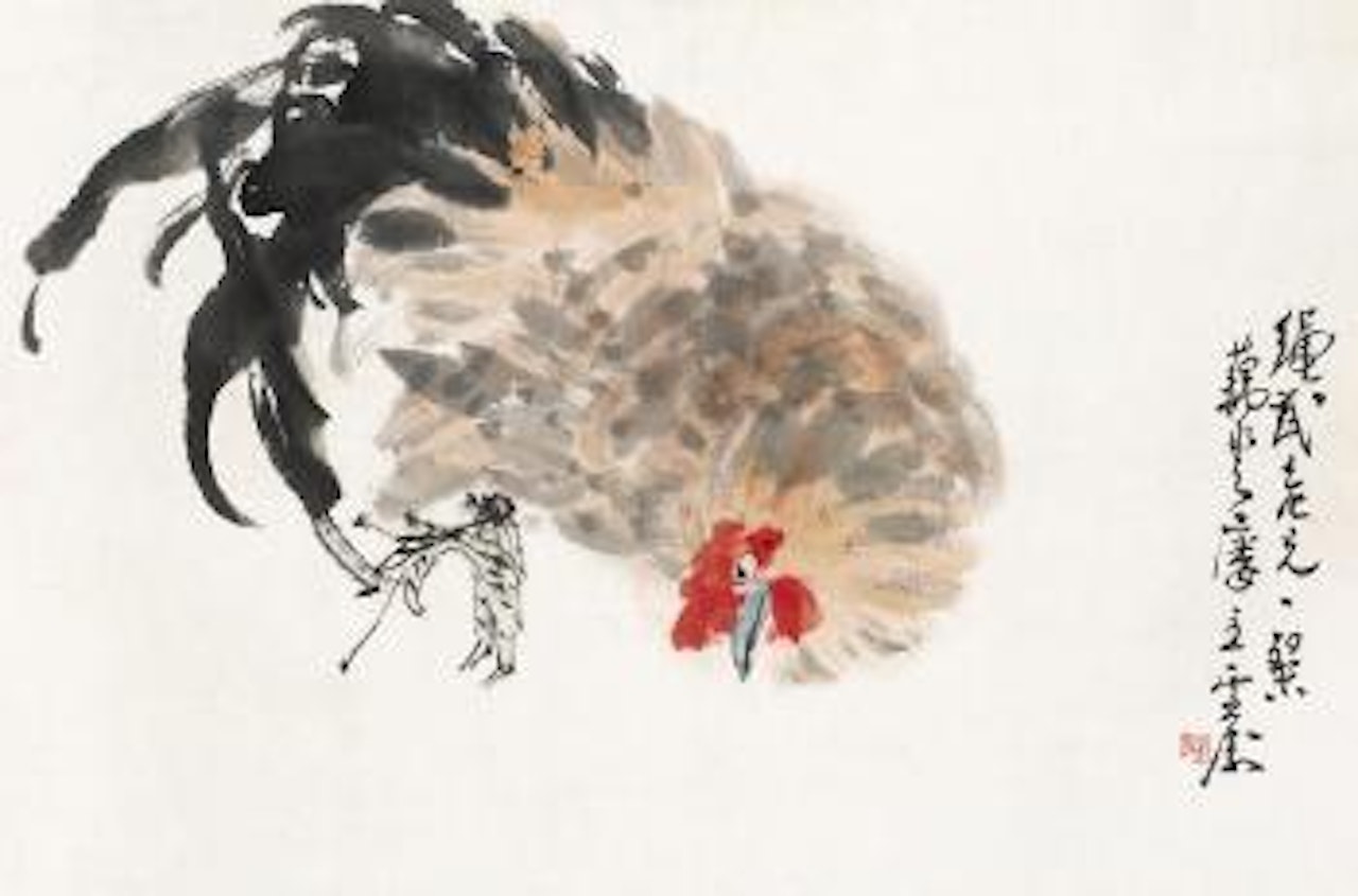 A cock by Wang Xuetao
